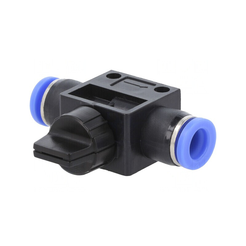 Ventil de Închidere Alamă Nichelată 8mm 0-10bar 0-60°C | Electronic-mag.ro | Componente Electronice