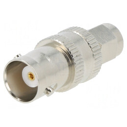 Adaptor BNC-SMA aurit 50Ω PTFE | Electronic-mag.ro | Componente Electronice