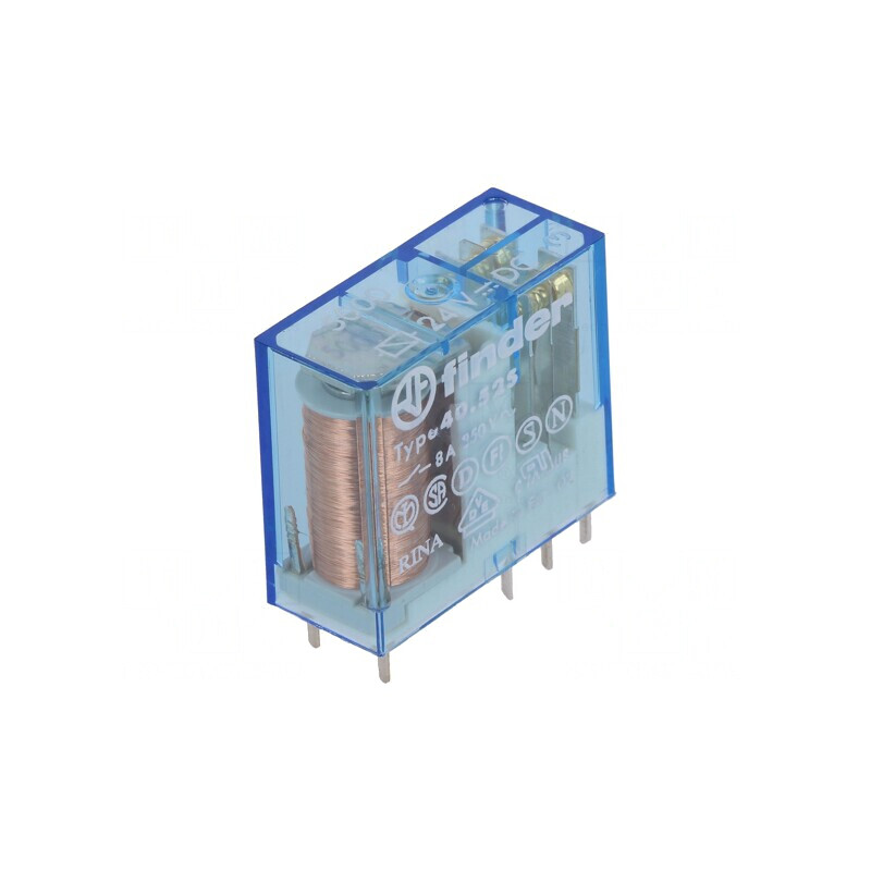 Releu electromagnetic DPDT 24VDC 15A | Electronic-mag.ro | Componente Electronice