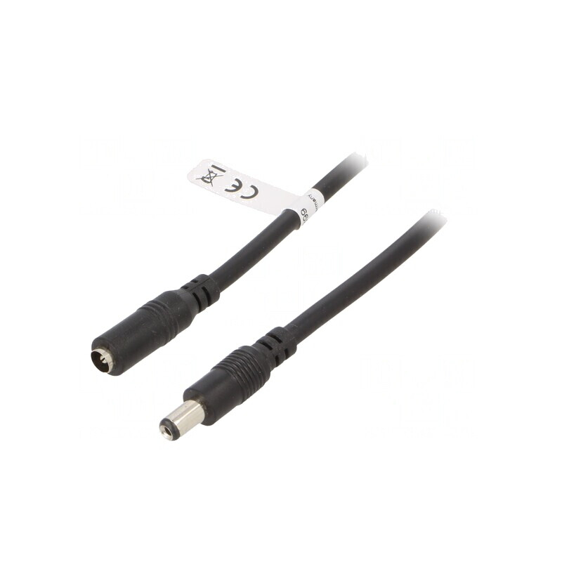 Cablu Prelungitor DC 5,5/2,1 Negru 10m | Electronic-mag.ro | Componente Electronice Cablu Prelungitor DC 5,5/2,1 Negru 10m | Electronic-mag.ro | Componente Electronice