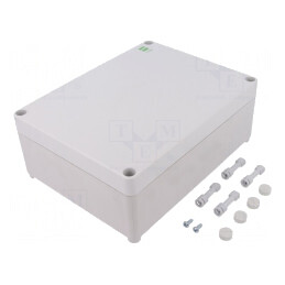 Carcasă Universală Industrial Gri 170x220x86 mm | Electronic-mag.ro | Componente Electronice