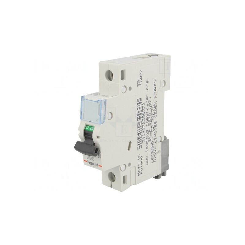 Întrerupător de Supracurent 25A 230V 1P D | Electronic-mag.ro | Componente Electronice