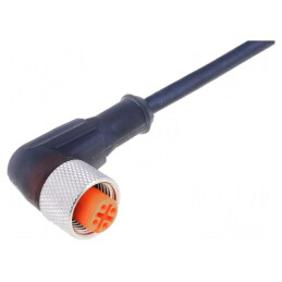 Cablu Conectare M12 3PIN Unghi 2m 250VAC 4A IP67 | Electronic-mag.ro | Componente Electronice
