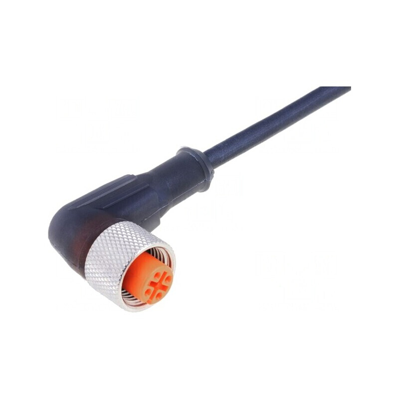 Cablu Conectare M12 3PIN Unghi 2m 250VAC 4A IP67 | Electronic-mag.ro | Componente Electronice