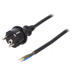 Cablu SCHUKO PVC 4m 3x1,5mm2 | Electronic-mag.ro | Componente Electronice