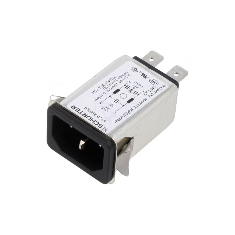 Conector de Alimentare AC 4A 250VAC IEC 60320 | Electronic-mag.ro | Componente Electronice Conector de Alimentare AC 4A 250VAC IEC 60320 | Electronic-mag.ro | Componente Electronice