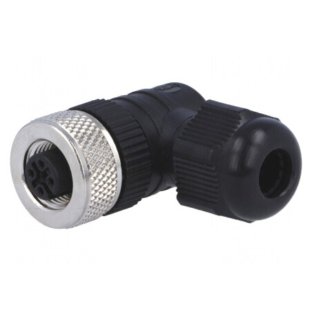 Mufă M12 5-Pin Mamă DeviceNet/CANopen IP67 | Electronic-mag.ro | Componente Electronice