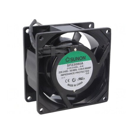 Ventilator AC Axial 230V 80x80x38mm | Electronic-mag.ro | Componente Electronice