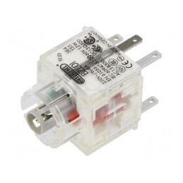 Element de contact temperatura -30÷70°C cu iluminare IP00 pini NC NO 3mm | Electronic-mag.ro | Componente Electronice
