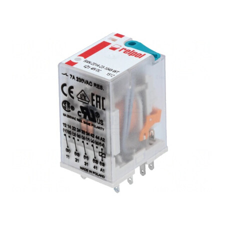 Releu Electromagnetic 4PDT 48VDC 6A | Electronic-mag.ro | Componente Electronice