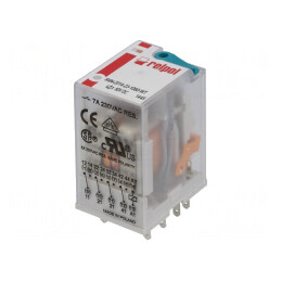 Releu Electromagnetic 4PDT 60VDC 6A | Electronic-mag.ro | Componente Electronice