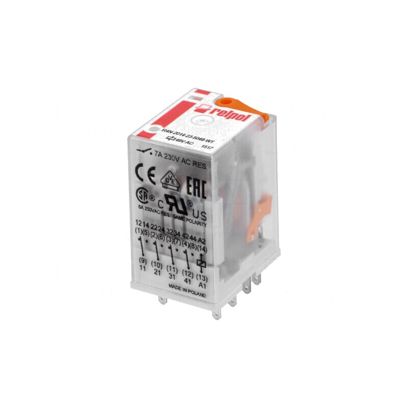 Releu Electromagnetic 4PDT 48VAC 6A | Electronic-mag.ro | Componente Electronice Releu Electromagnetic 4PDT 48VAC 6A | Electronic-mag.ro | Componente Electronice