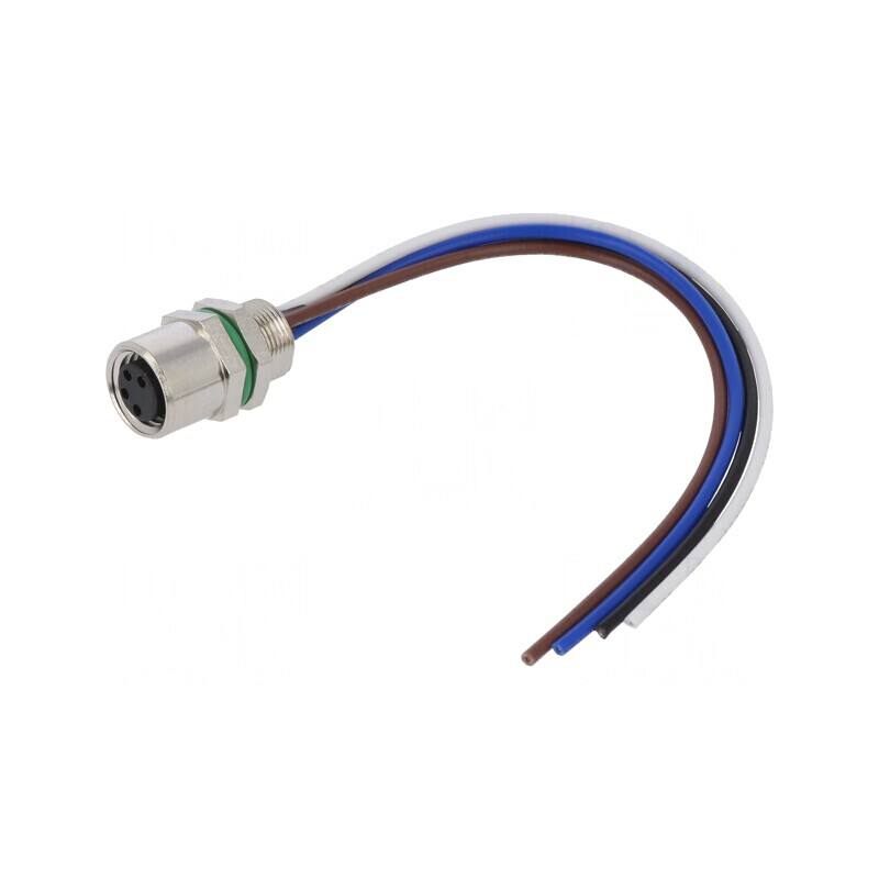 Conector M8 Mamă 4 PIN Drept pentru Panou 3A | Electronic-mag.ro | Componente Electronice Conector M8 Mamă 4 PIN Drept pentru Panou 3A | Electronic-mag.ro | Componente Electronice