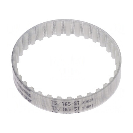 Curea dințată T5 10mm 165mm 33 dinți | Electronic-mag.ro | Componente Electronice