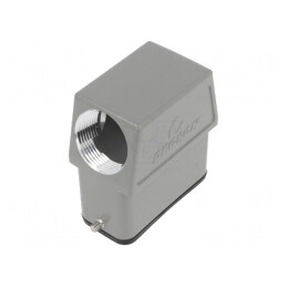 Carcasă Conectori HDC D10A Cablu PG21 | Electronic-mag.ro | Componente Electronice
