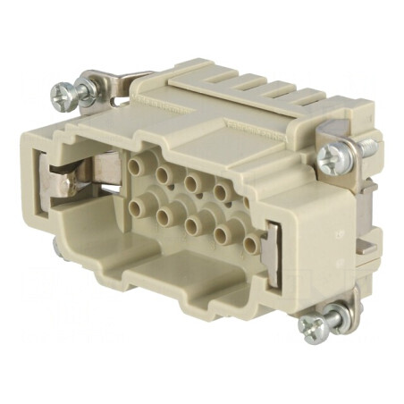 Conector HDC Han E® PIN 10 10 PE | Electronic-mag.ro | Componente Electronice