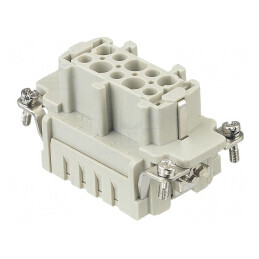 Conector HDC inserturi de contact mamă Han E 10 10 PE | Electronic-mag.ro | Componente Electronice