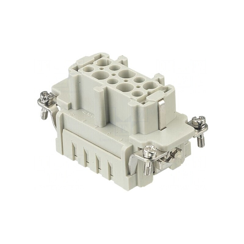 Conector HDC inserturi de contact mamă Han E 10 10 PE | Electronic-mag.ro | Componente Electronice