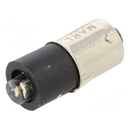 Lampă LED Alb Cald BA9S 12V 5mm | Electronic-mag.ro | Componente Electronice