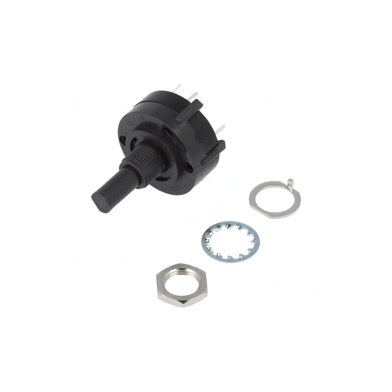 Comutator Rotativ 2,5A 125VAC 0,35A 125VDC | Electronic-mag.ro | Componente Electronice