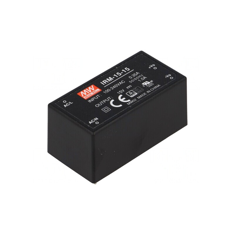 Convertor AC/DC 15W 15VDC | Electronic-mag.ro | Componente Electronice