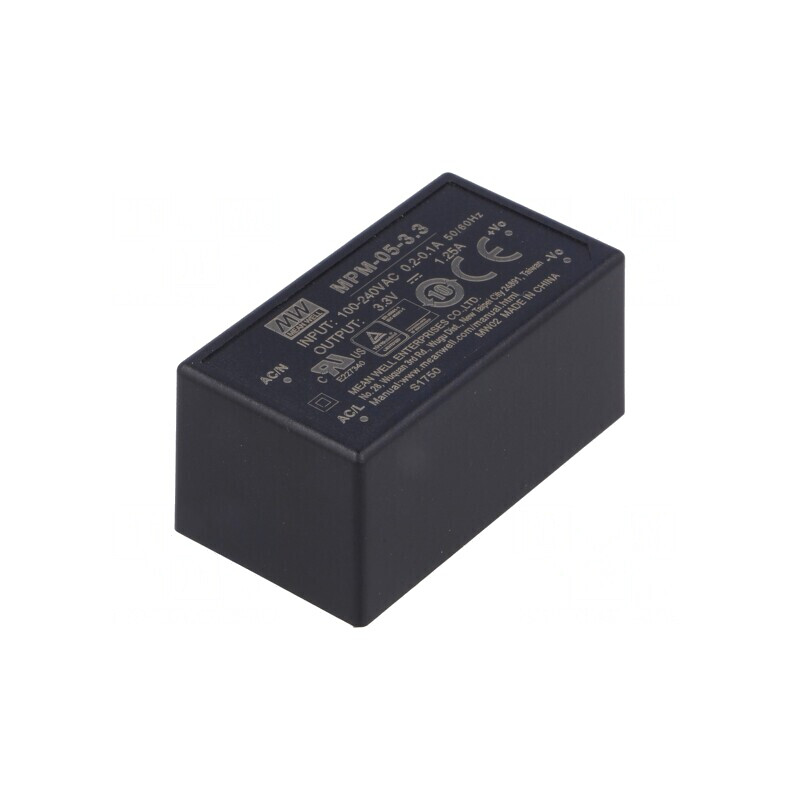 Convertor AC/DC 4,1W 80-264V 3,3V 1,25A | Electronic-mag.ro | Componente Electronice