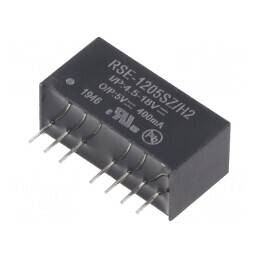 Convertor DC/DC 2W 4.5-18V la 5V 400mA SIP8 | Electronic-mag.ro | Componente Electronice