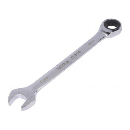 Cheie combinată cu piedică 15mm oțel crom-vanadium | Electronic-mag.ro | Componente Electronice
