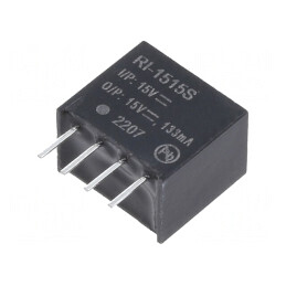 Convertor DC/DC 2W 15V 133mA | Electronic-mag.ro | Componente Electronice