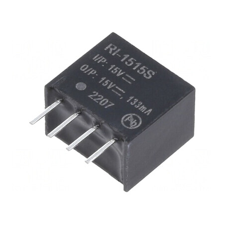 Convertor DC/DC 2W 15V 133mA | Electronic-mag.ro | Componente Electronice