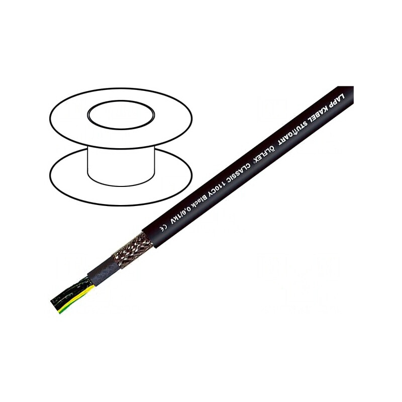 Cablu ÖLFLEX CLASSIC 110 CY BK 5G2,5mm2 PVC Negru 600V 1kV | Electronic-mag.ro | Componente Electronice Cablu ÖLFLEX CLASSIC 110 CY BK 5G2,5mm2 PVC Negru 600V 1kV | Electronic-mag.ro | Componente Electronice