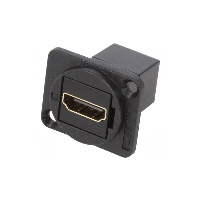 Adaptor HDMI Aurit 19x24mm | Electronic-mag.ro | Componente Electronice