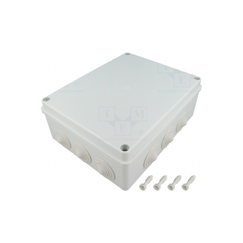 Cutie de conexiuni IP65 gri 190x240x90 mm | Electronic-mag.ro | Componente Electronice