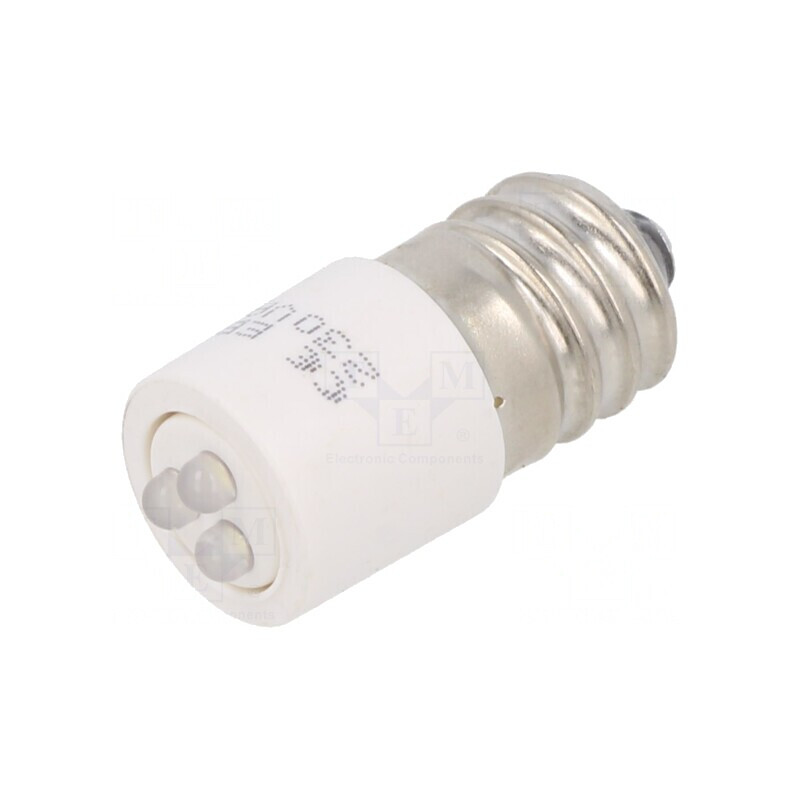 Lampă de control LED E14 albă 230V | Electronic-mag.ro | Componente Electronice