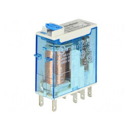 Releu Electromagnetic DPDT 24VDC 15A | Electronic-mag.ro | Componente Electronice