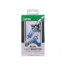Lampa auto H4 24V 75/70W alb-albastru | Electronic-mag.ro | Componente Electronice