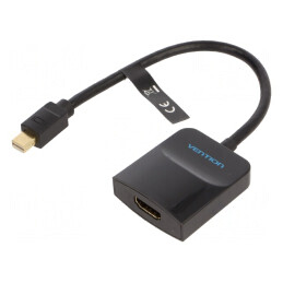 Adaptor HDMI la mini DisplayPort 0,15m Negru | Electronic-mag.ro | Componente Electronice
