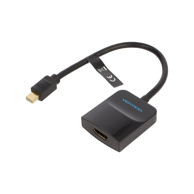 Adaptor HDMI la mini DisplayPort 0,15m Negru | Electronic-mag.ro | Componente Electronice