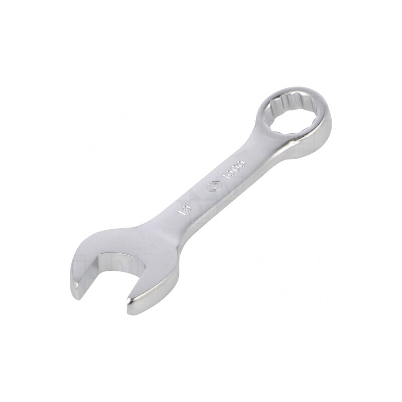 Cheie combinată 19mm oțel crom-vanadium 140mm | Electronic-mag.ro | Componente Electronice