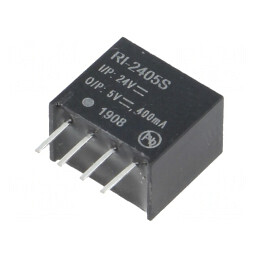 Convertor DC/DC 2W 24V la 5V 400mA | Electronic-mag.ro | Componente Electronice