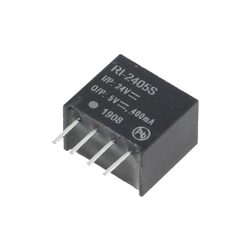 Convertor DC/DC 2W 24V la 5V 400mA | Electronic-mag.ro | Componente Electronice