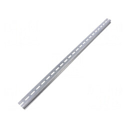 Şină DIN Oţel Zincat 35mm x 587mm | Electronic-mag.ro | Componente Electronice