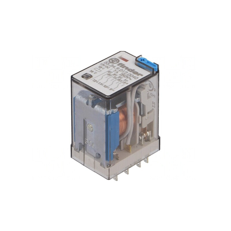 Releu Electromagnetic 4PDT 12V 7A | Electronic-mag.ro | Componente Electronice