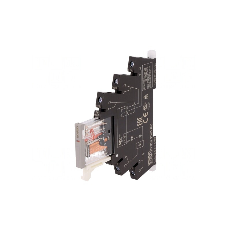 Releu Intermediar SPDT 230VAC 6A | Electronic-mag.ro | Componente Electronice