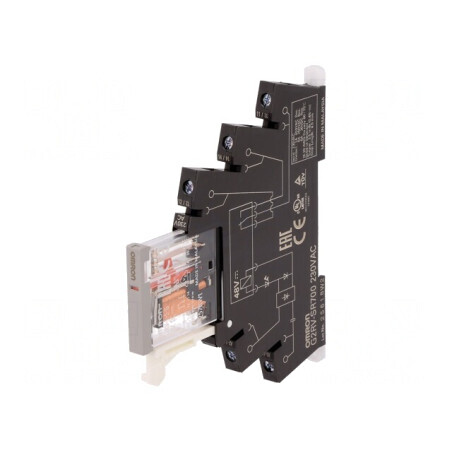 Releu Intermediar SPDT 230VAC 6A | Electronic-mag.ro | Componente Electronice