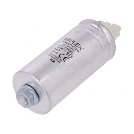 Condensator 10uF 450VAC pentru lămpi cu descărcare în gaze | Electronic-mag.ro | Componente Electronice