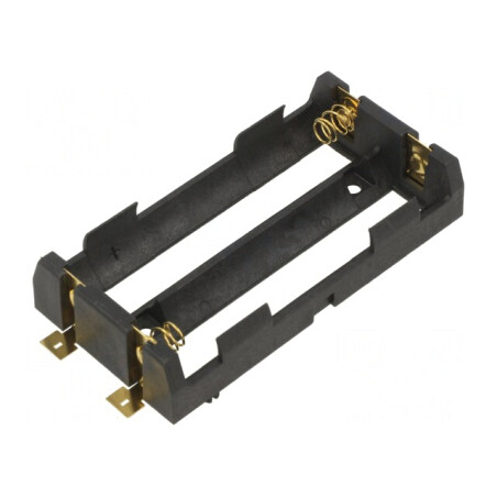 Suport Baterii 18650 x2 SMT | Electronic-mag.ro | Componente Electronice