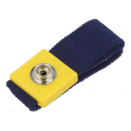 Brățară ESD Albastră 10mm | Electronic-mag.ro | Componente Electronice
