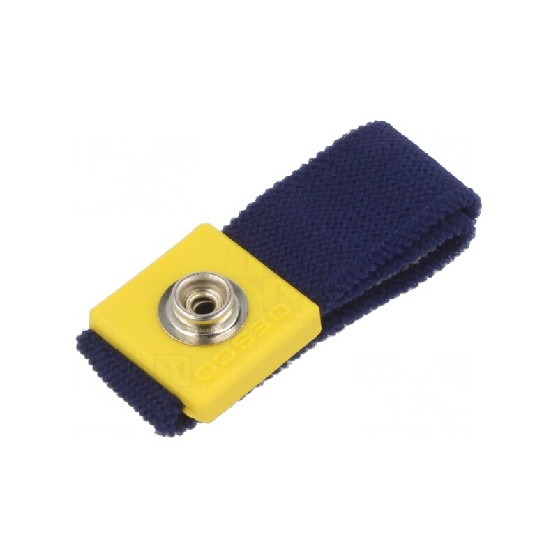 Brățară ESD Albastră 10mm | Electronic-mag.ro | Componente Electronice