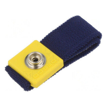 Brățară ESD Albastră 10mm | Electronic-mag.ro | Componente Electronice